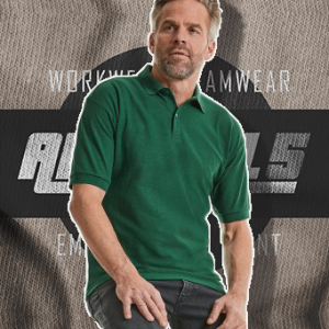 Workwear Russell Poly/Cotton Piqué Polo Shirt Workwear Russell Poly/Cotton Piqué Polo Shirt