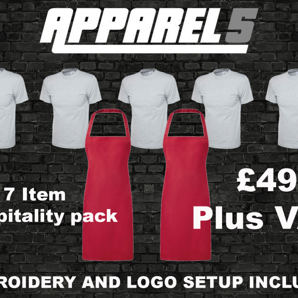 7 Item hospitality pack 7 Item hospitality pack