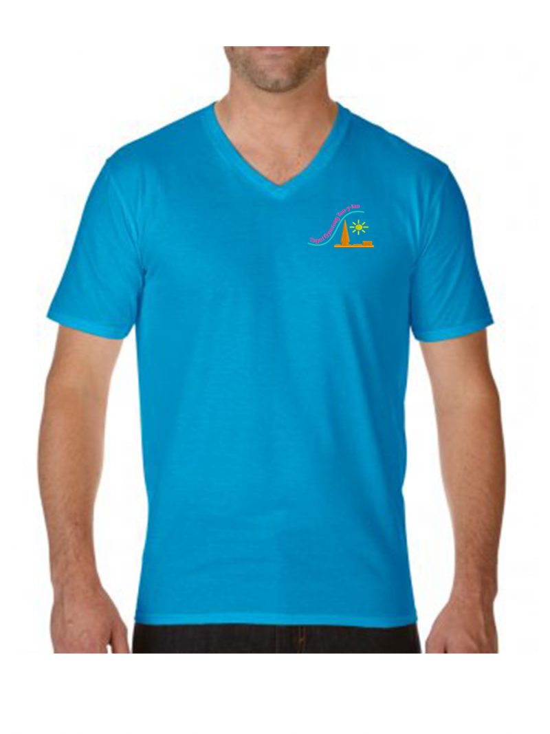 Tan Y Lan Staff V-Neck Tee