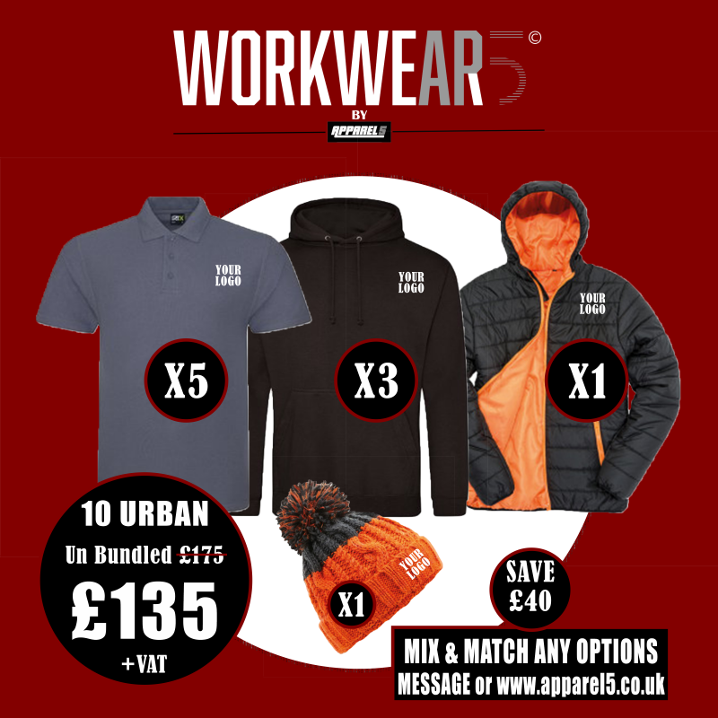 10 ITEM URBAN WORKWEAR BUNDLE