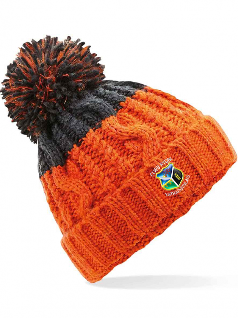 Ystradgynlais Winter Bobble Hat - Image 4