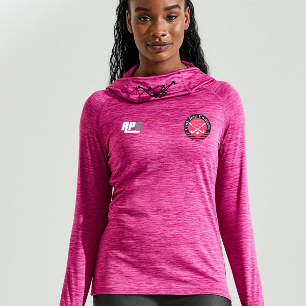 Cwmtawe Hockey club Ladies Cowl Neck Hoodie Cwmtawe Hockey club Ladies Cowl Neck Hoodie