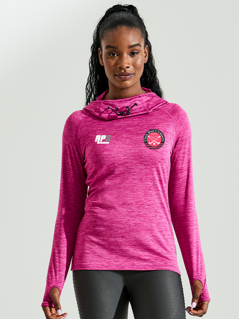 Cwmtawe Hockey club Ladies Cowl Neck Hoodie