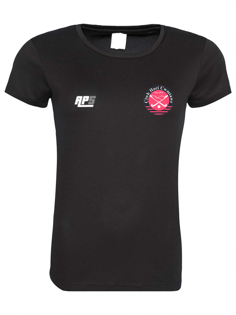 Cwmtawe Hockey club Black T-shirt