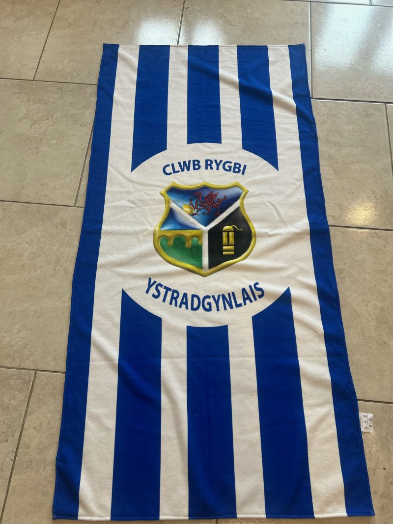 Ystradgynlais RFC Beach/Sports Towel - Image 2