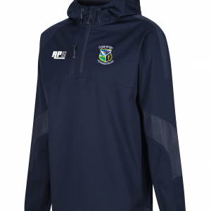 Ystradgynlais Rugby Club Edge Waterproof 1/4 zip Hooded Jacket