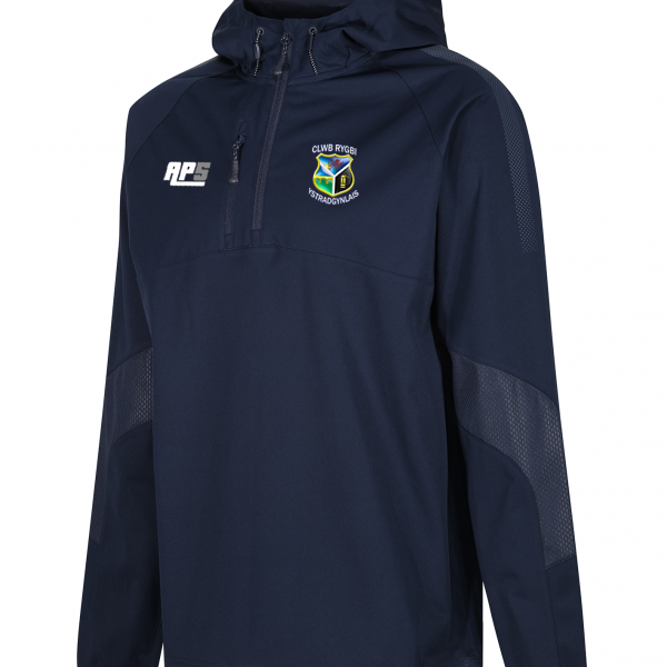 Ystradgynlais Rugby Club Edge Waterproof 1/4 zip Hooded Jacket Ystradgynlais Rugby Club Edge Waterproof 1/4 zip Hooded Jacket