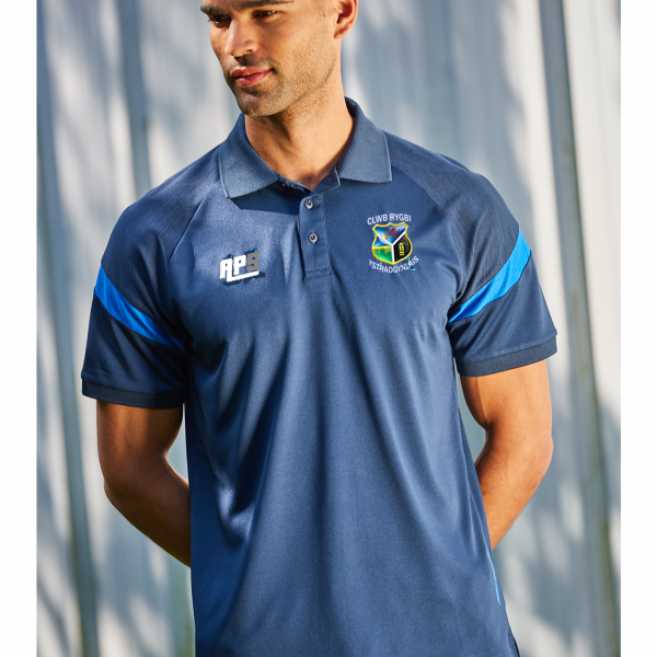 Ystradgynlais Rugby Club Kinetic Polo Shirt Ystradgynlais Rugby Club Kinetic Polo Shirt