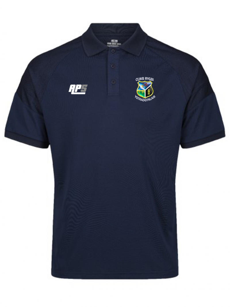 Ystradgynlais Rugby Club Kinetic Polo Shirt - Image 5
