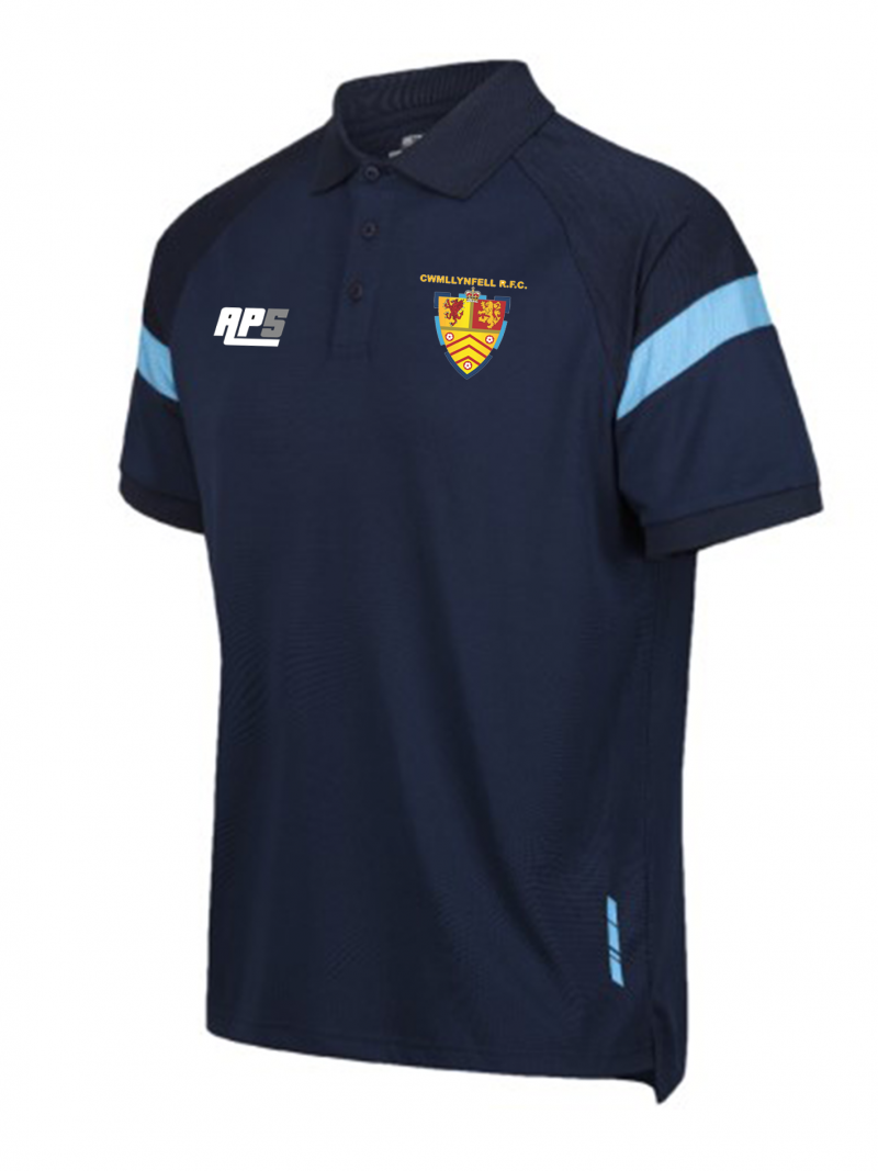 Cwmllynfell RFC Kinetic Polo Shirt