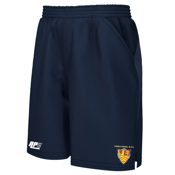 Cwmllynfell RFC leisure shorts with zip pockets Cwmllynfell RFC leisure shorts with zip pockets
