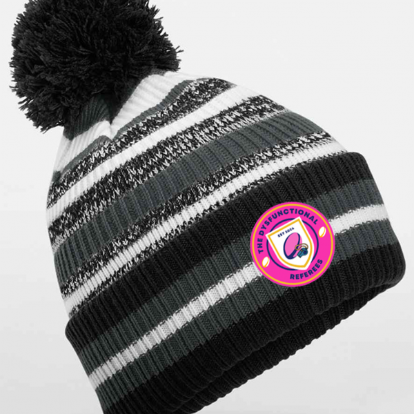 Dysfunctional Referee's Club Bobble Hat Dysfunctional Referee's Club Bobble Hat