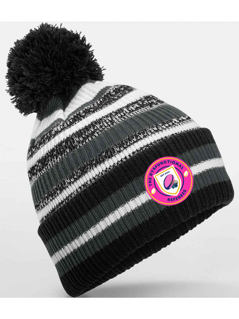 Dysfunctional Referee's Club Bobble Hat