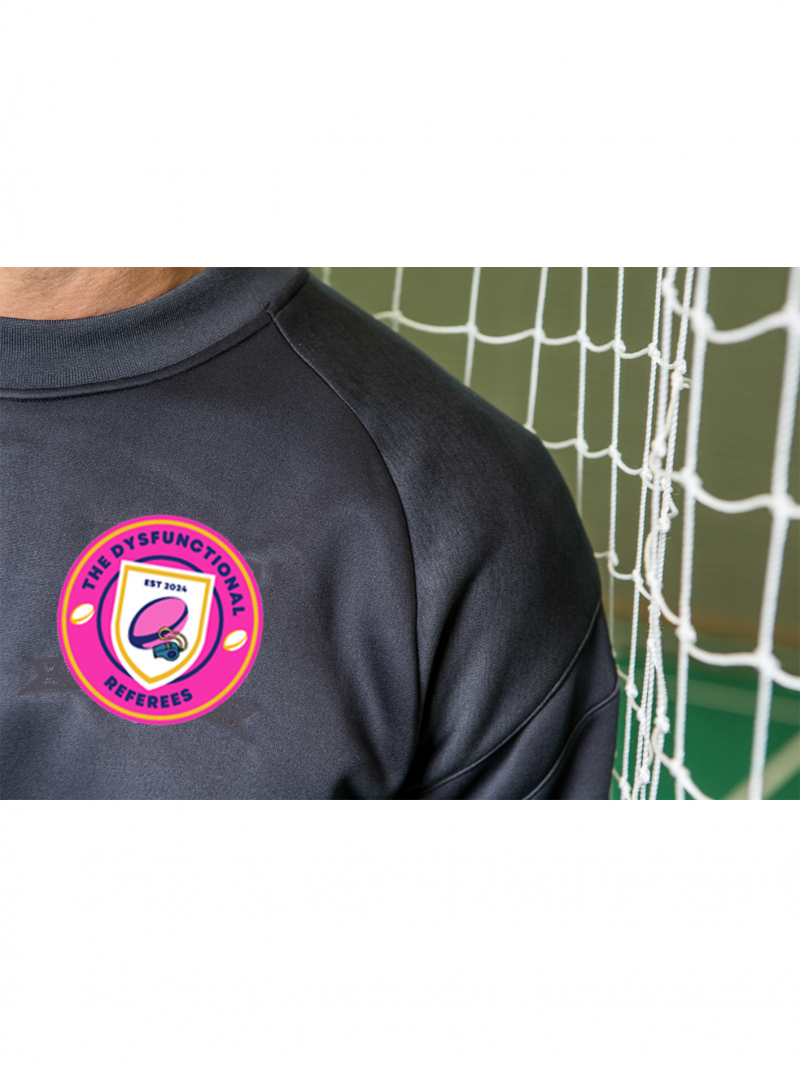 Dysfunctional Referee's Club Kinetic Crew Neck Top - Image 3