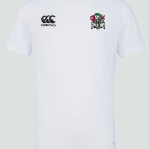 Swansea Valley Spartans Canterbury White T-Shirt Shirt