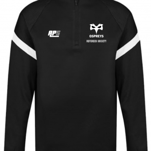 Ospreys Referees Society 1/4 zip Top Ospreys Referees Society 1/4 zip Top