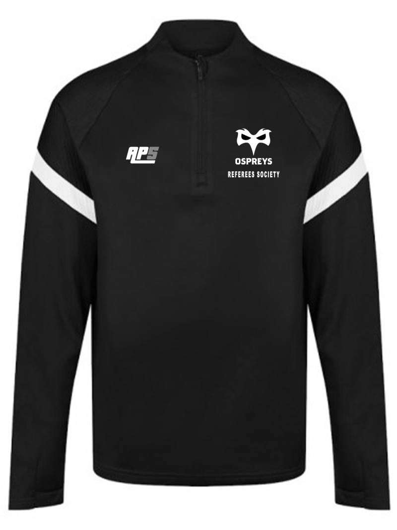 Ospreys Referees Society 1/4 zip Top