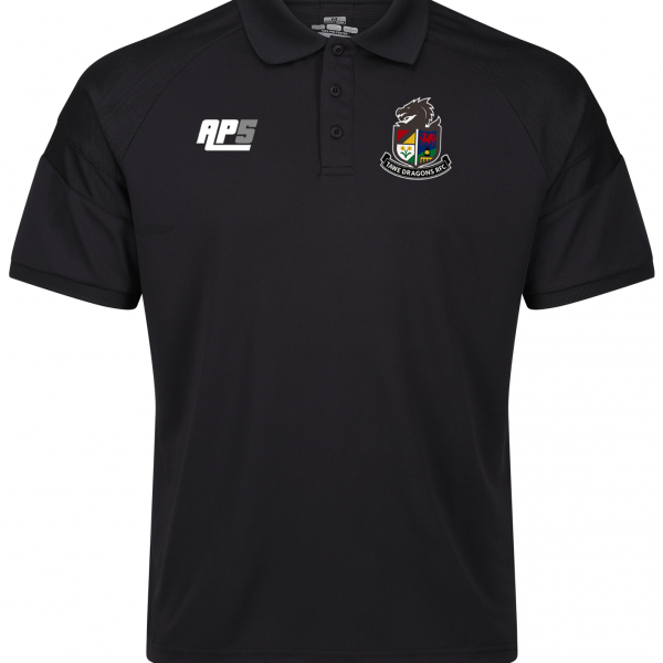 Tawe Dragons Kinetic Polo Shirt Tawe Dragons Kinetic Polo Shirt