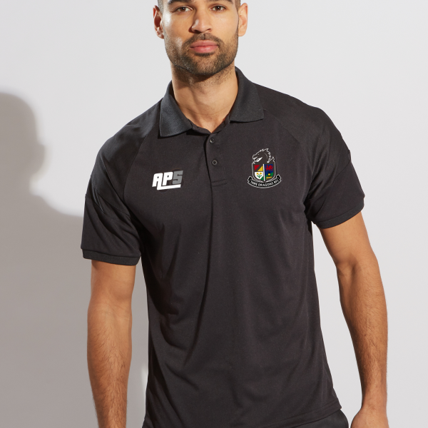 Tawe Dragons Kinetic Polo Shirt Tawe Dragons Kinetic Polo Shirt
