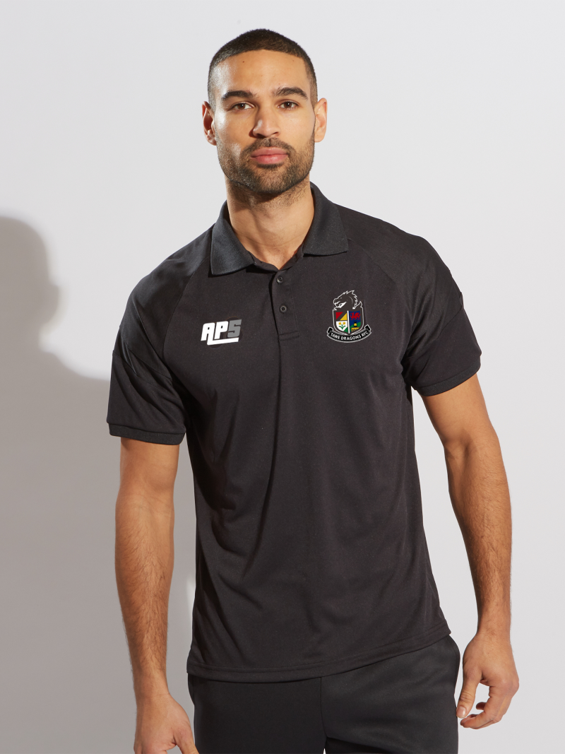 Tawe Dragons Kinetic Polo Shirt - Image 2