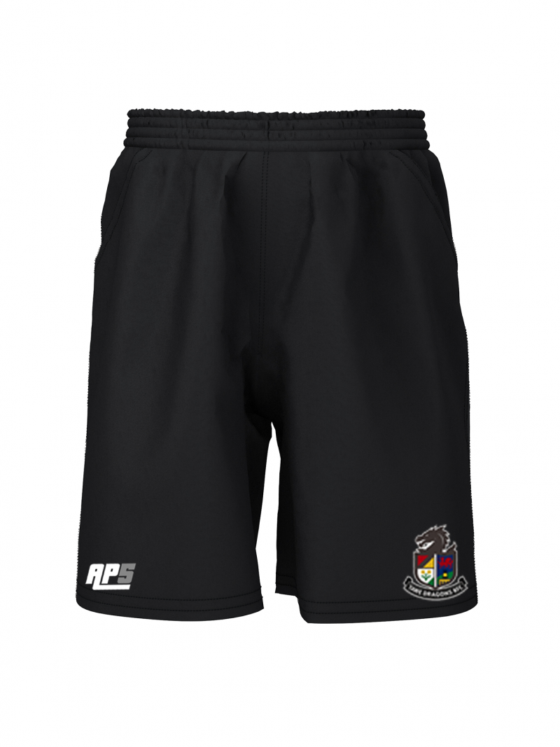 Tawe Dragons leisure shorts with zip pockets